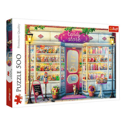 Cukorkabolt Trefl 500 darabos kirakó puzzle (TR-37407) - puzzlegarden