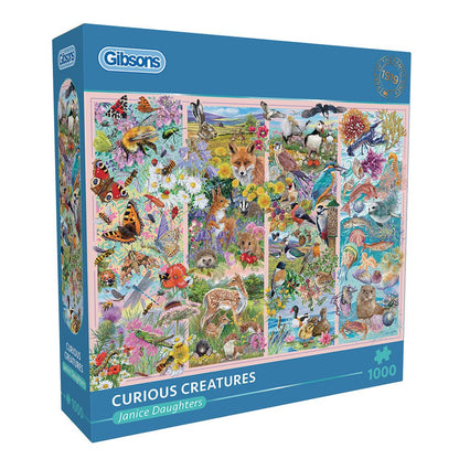 Curious Creatures Gibsons 1000 darabos kirakó puzzle (G - G6381 5012269063813) - puzzlegarden