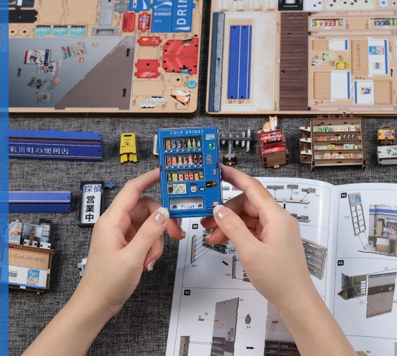 Komekawa sarki kisboltja – a modell összeállítása
