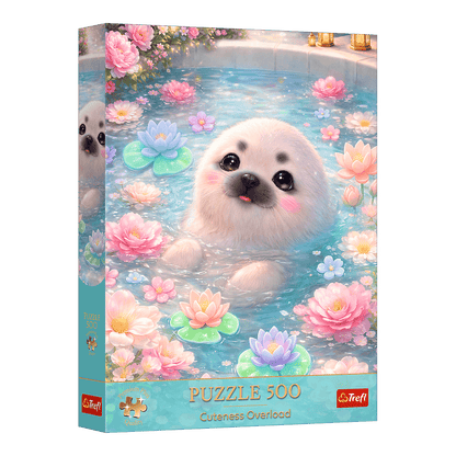Cuteness Overload: Cuki fóka Trefl 500 darabos kirakó puzzle (TR-37642) - puzzlegarden
