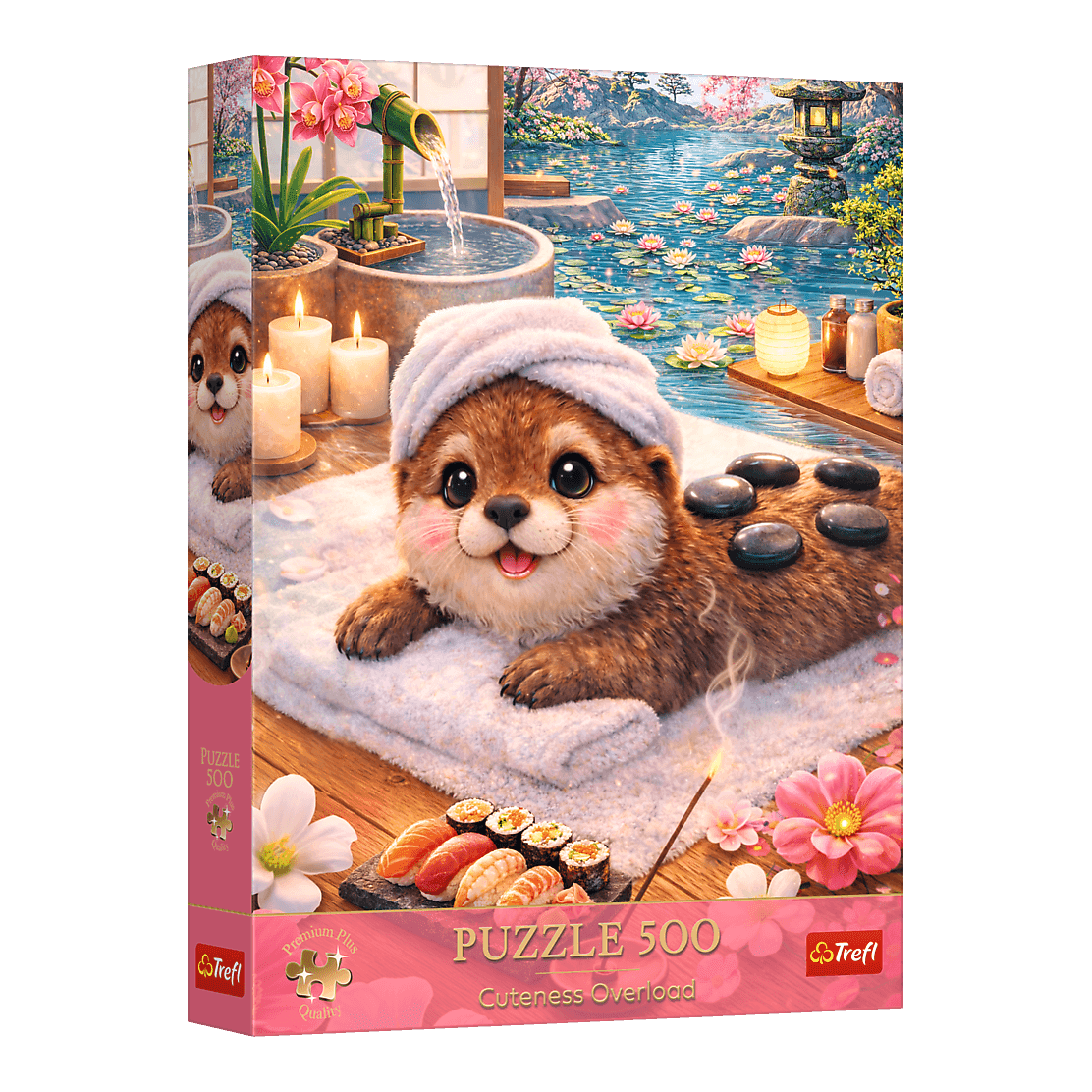 Cuteness Overload: Imádnivaló vidra Trefl 500 darabos kirakó puzzle (TR-37643) - puzzlegarden