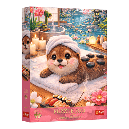 Cuteness Overload: Imádnivaló vidra Trefl 500 darabos kirakó puzzle (TR-37643) - puzzlegarden