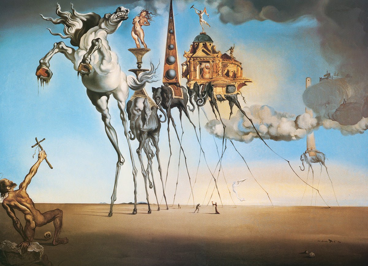 Dali - Szent Antal megkísértése Eurographics 1000 darabos kirakó puzzle (EUR-6000-0847) - puzzlegarden
