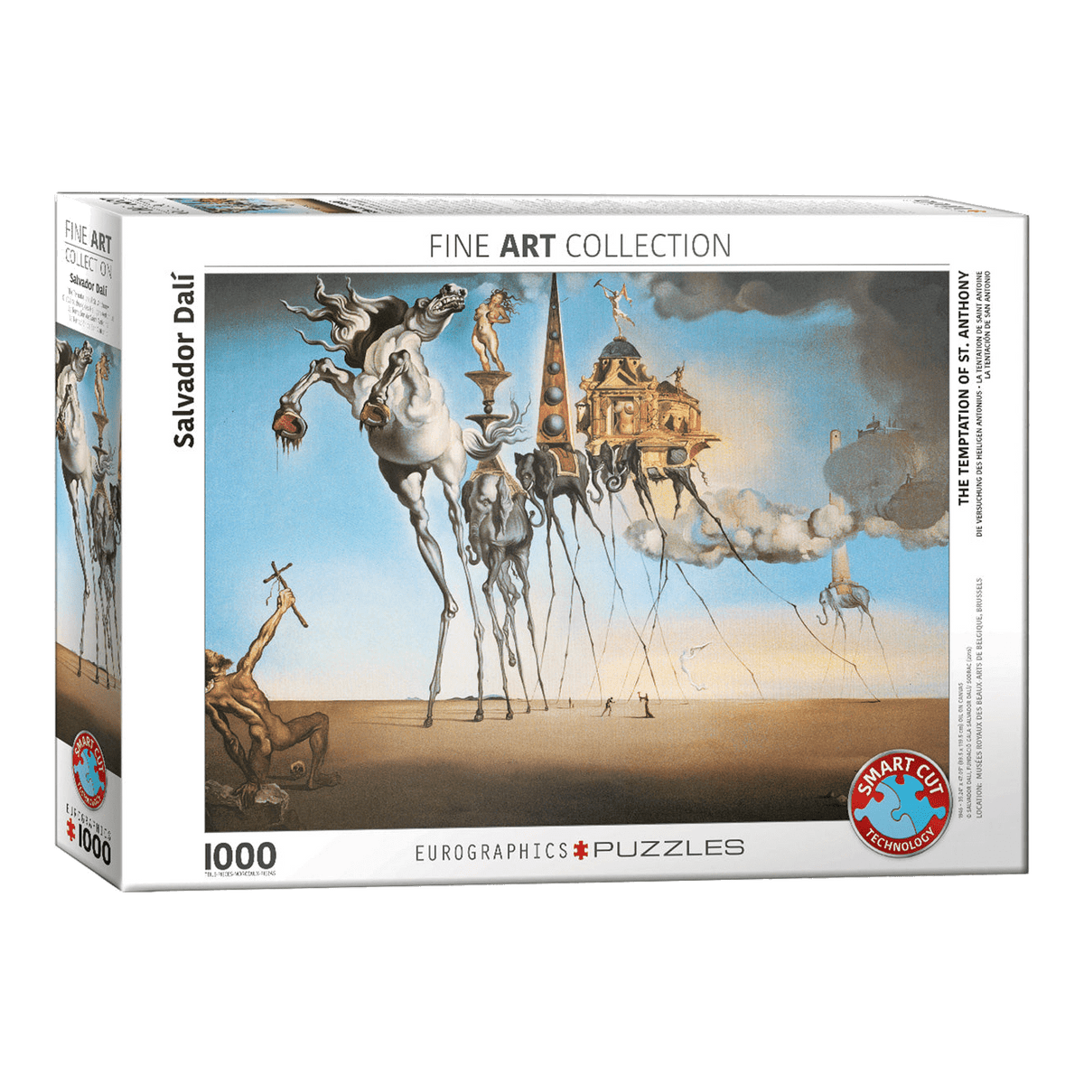 Dali - Szent Antal megkísértése Eurographics 1000 darabos kirakó puzzle (EUR-6000-0847) - puzzlegarden