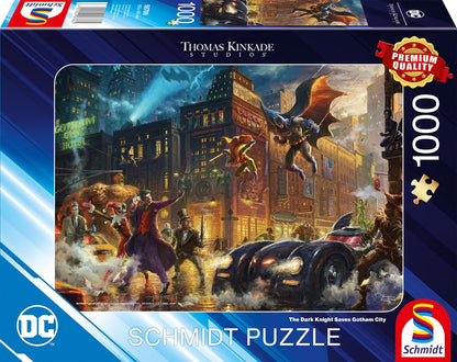 DC – A Sötét Lovag megmenti Gotham Cityt Schmidt Spiele 1000 darabos kirakó puzzle (SCH - 58786) - puzzlegarden