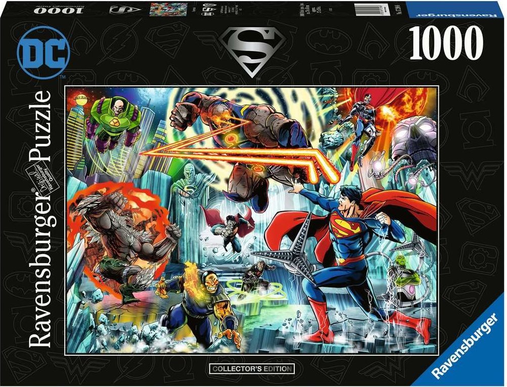 DC Comics - Superman Ravensburger 1000 darabos kirakó puzzle (RA-17298 4005556172986) - puzzlegarden