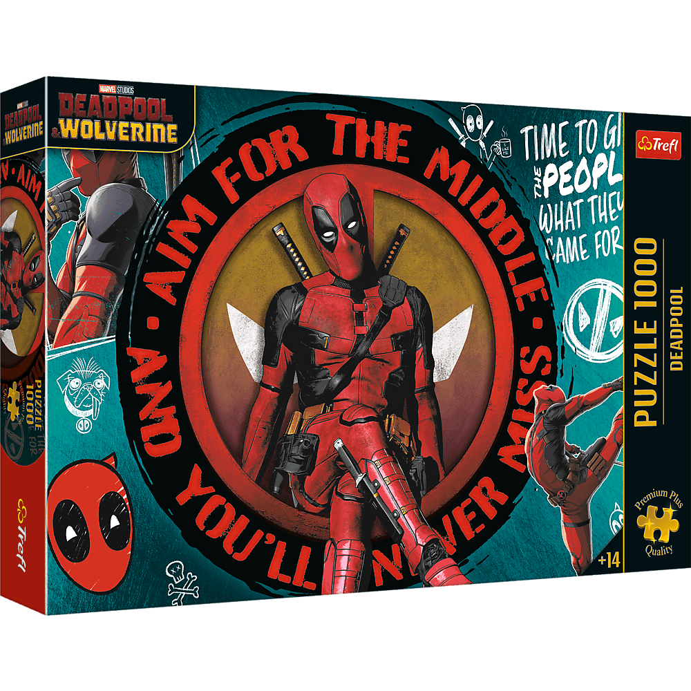 Deadpool Trefl 1000 darabos kirakó puzzle (TR - 10834 5900511108354) - puzzlegarden