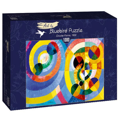 Delaunay - Kör alakú formák Bluebird 1000 darabos kirakó puzzle (BB-60081 3663384600814) - puzzlegarden