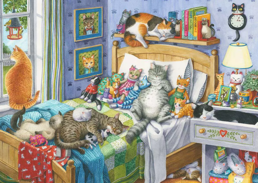 Délutáni szunyókálás – XXL Ravensburger 500 darabos kirakó puzzle (RA-14966) - puzzlegarden