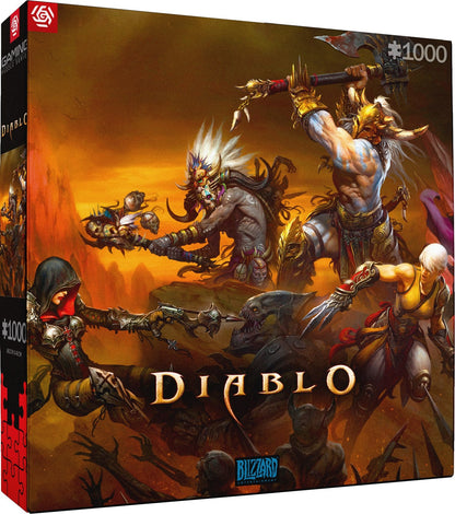 Diablo - Hősök csatája Good Loot 1000 darabos kirakó puzzle (GL - 5908305235415 5908305235415) - puzzlegarden