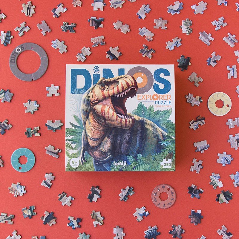 Dino felfedező Londji 350 darabos kirakó puzzle (LN - PZ567U 8436580425230) - puzzlegarden