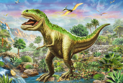 Dínókalandok – 3x48 Schmidt Spiele 3x48 darabos kirakó puzzle (SCH-56202) - puzzlegarden