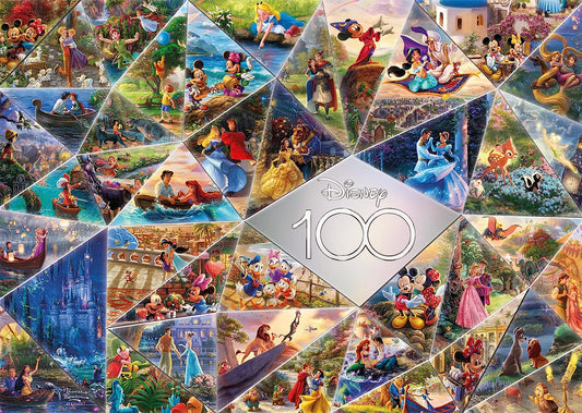 Disney 100th Celebration Mozaik Schmidt 1000 darabos kirakó puzzle (SCH-57596 4001504575960) - puzzlegarden