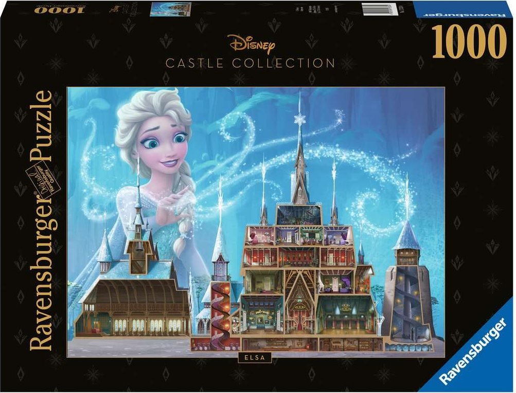 Disney Castle Collection - Elsa Ravensburger 1000 darabos kirakó puzzle (RA-17333 4005556173334) - puzzlegarden