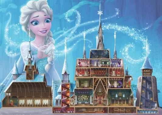 Disney Castle Collection - Elsa Ravensburger 1000 darabos kirakó puzzle (RA-17333 4005556173334) - puzzlegarden