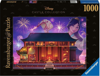 Disney Castle Collection - Mulán Ravensburger 1000 darabos kirakó puzzle (RA-17332 4005556173327) - puzzlegarden