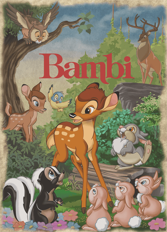 Disney Classic Collection - Bambi Jumbo 1000 darabos kirakó puzzle (JU-19491 8710126194911) - puzzlegarden