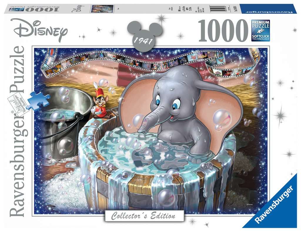 Disney Collector's Edition - Dumbo Ravensburger 1000 darabos kirakó puzzle (RA-19676 4005556196760) - puzzlegarden