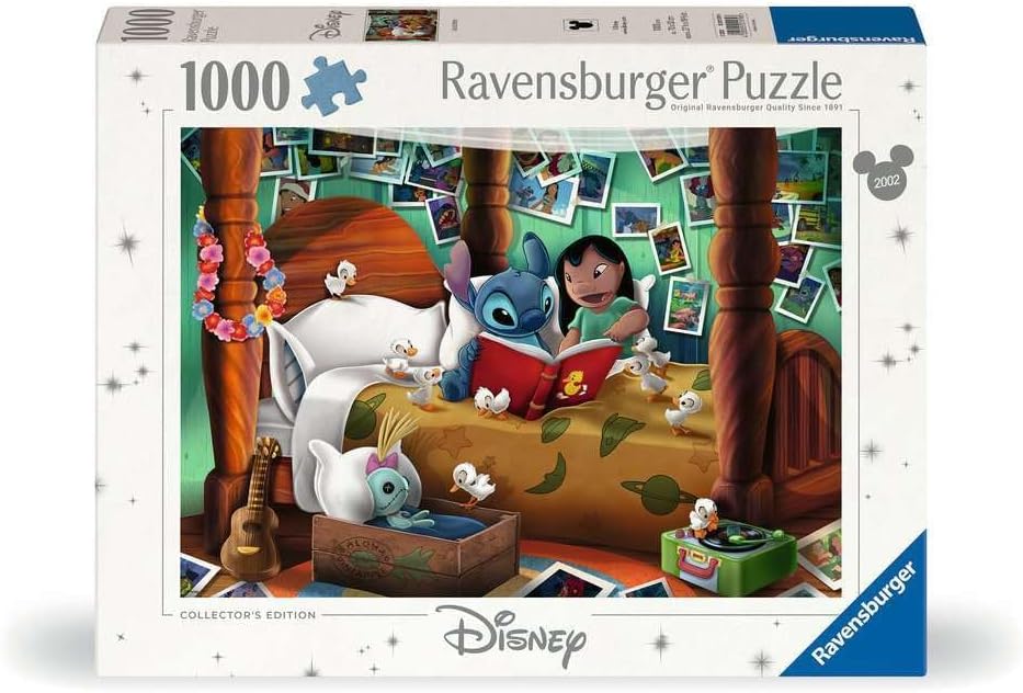 Disney Collector's Edition - Lilo és Stitch Ravensburger 1000 darabos kirakó puzzle (RA-12001579) - puzzlegarden