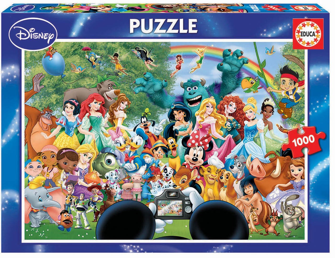 Disney Csapatkép Educa 1000 darabos kirakó puzzle (ED-16297 8412668162976) - puzzlegarden