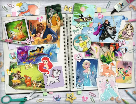 Disney-emlékalbum Ravensburger 2000 darabos kirakó puzzle (RA-12001556) - puzzlegarden