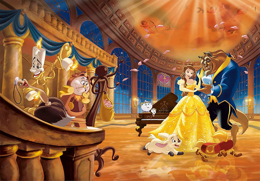 Disney Hercegnők Koffer - A Szépség és a Szörnyeteg Clementoni 1000 darabos kirakó puzzle (CL-39676 8005125396764) - puzzlegarden