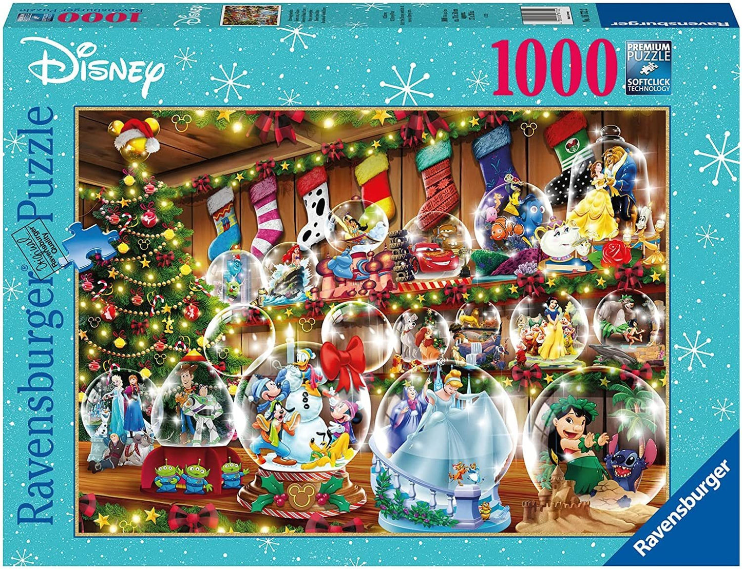 Disney Hógömbök Ravensburger 1000 darabos kirakó puzzle (RA-16772 4005556167722) - puzzlegarden