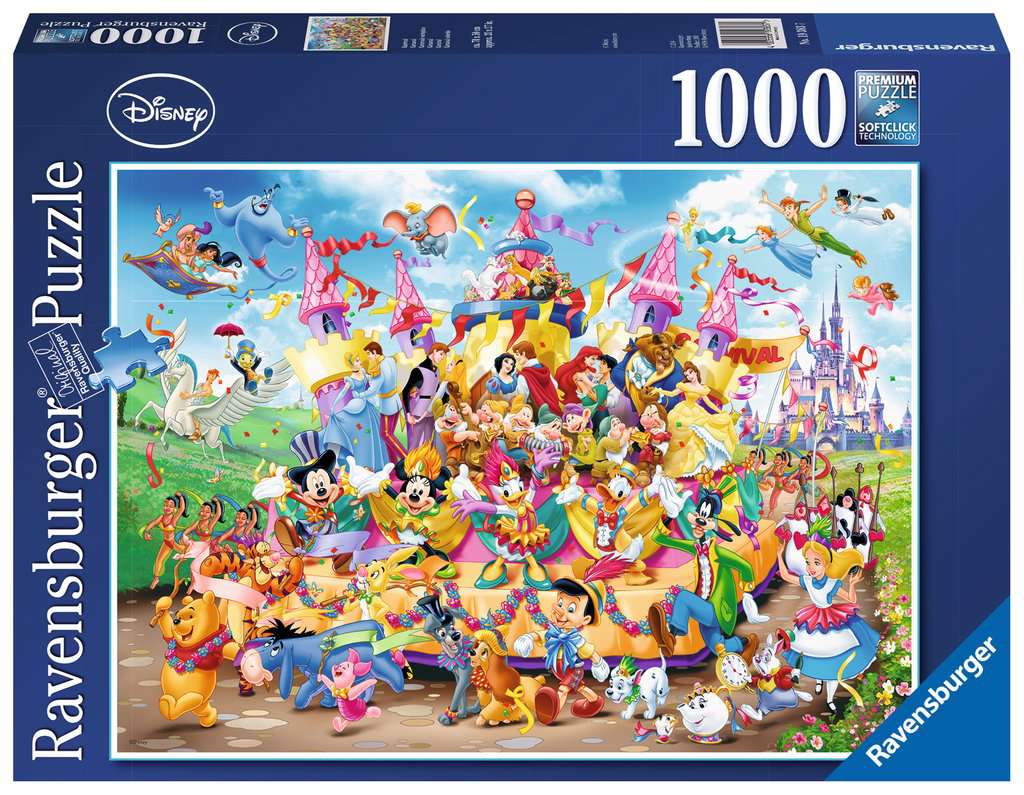 Disney Karnevál Ravensburger 1000 darabos kirakó puzzle (RA-19383 4005556193837) - puzzlegarden