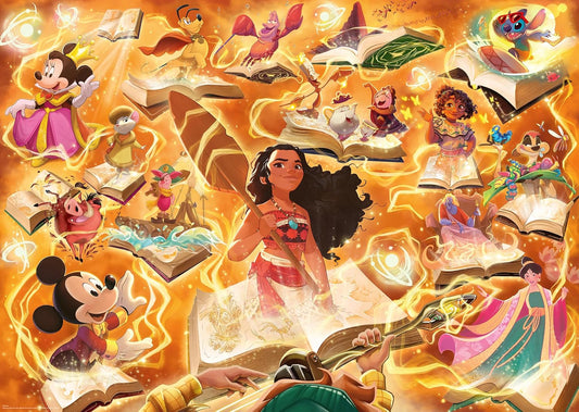 Disney Lorcana - A birodalom csillogása - Borostyán Ravensburger 1000 darabos kirakó puzzle (RA-12001621) - puzzlegarden