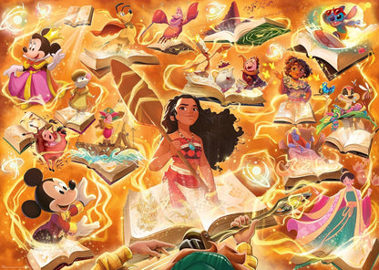Disney Lorcana - A birodalom csillogása - Borostyán Ravensburger 1000 darabos kirakó puzzle (RA-12001621) - puzzlegarden