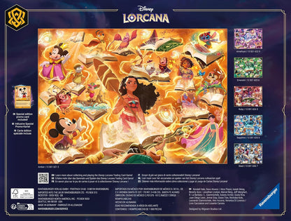 Disney Lorcana - A birodalom csillogása - Borostyán Ravensburger 1000 darabos kirakó puzzle (RA-12001621) - puzzlegarden