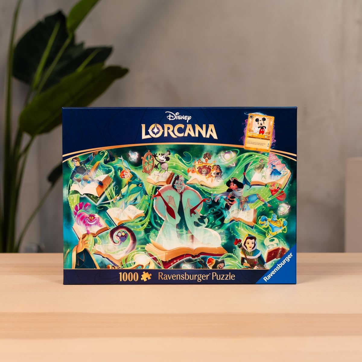 Disney Lorcana - A birodalom csillogása - Smaragd Ravensburger 1000 darabos kirakó puzzle (RA-12001623) - puzzlegarden