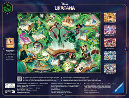 Disney Lorcana - A birodalom csillogása - Smaragd Ravensburger 1000 darabos kirakó puzzle (RA-12001623) - puzzlegarden