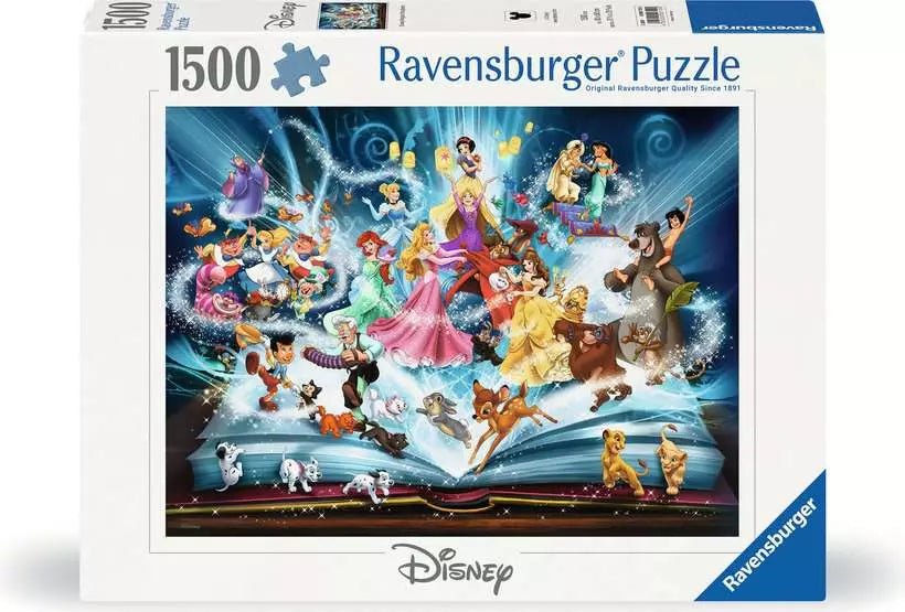 Disney Mesekönyv Ravensburger 1500 darabos kirakó puzzle (RA-12000710) - puzzlegarden