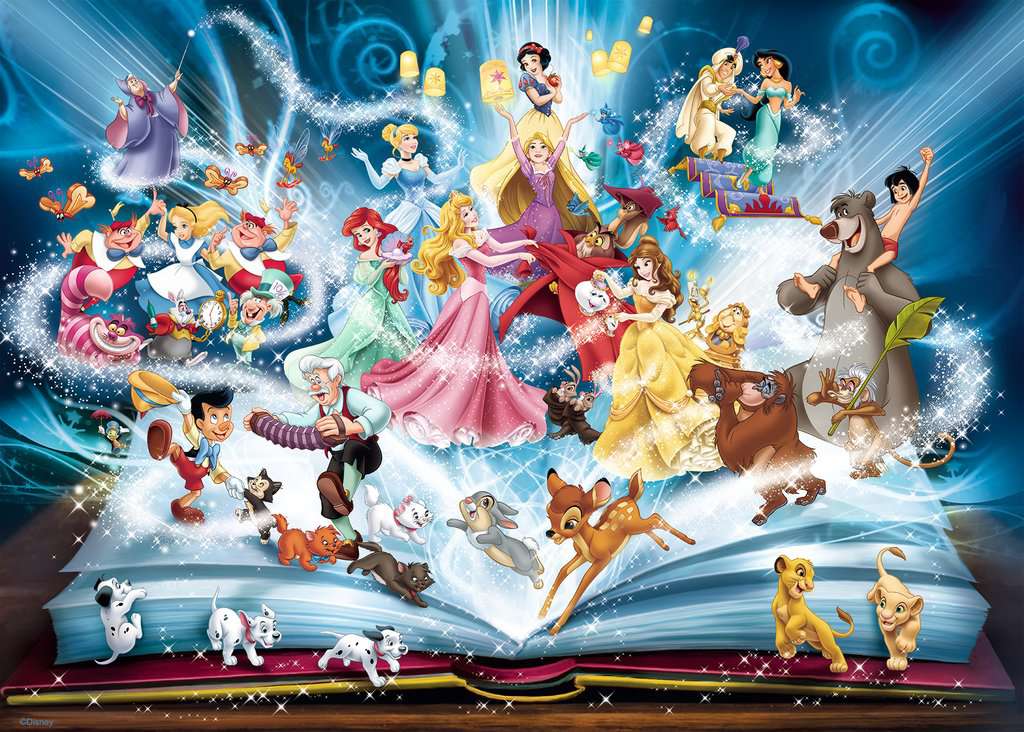 Disney Mesekönyv Ravensburger 1500 darabos kirakó puzzle (RA-16318 4005556163182) - puzzlegarden