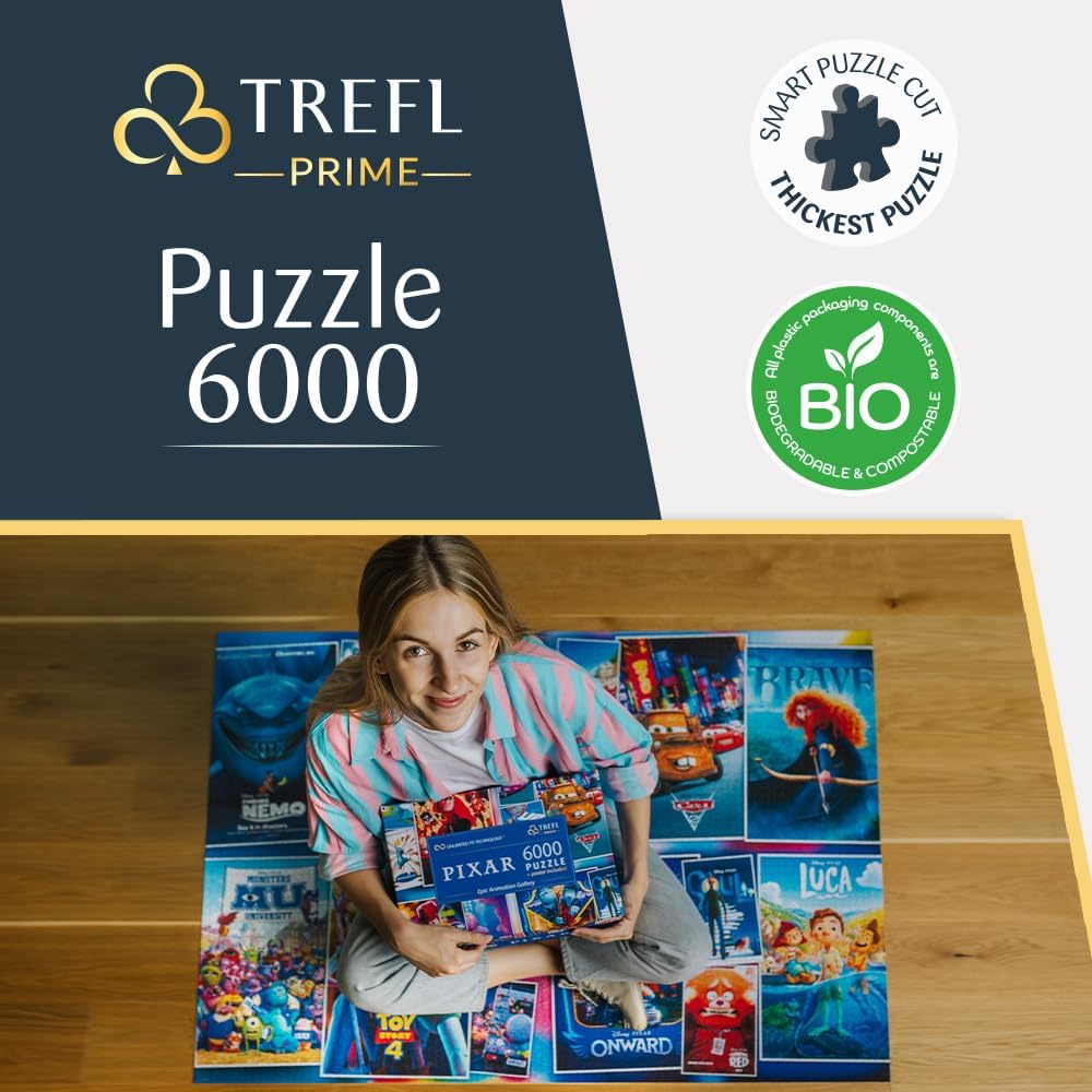 Disney Pixar: Csodás Utazás Trefl Prime 6000 darabos kirakó puzzle (TR - 81038 5900511810387) - puzzlegarden