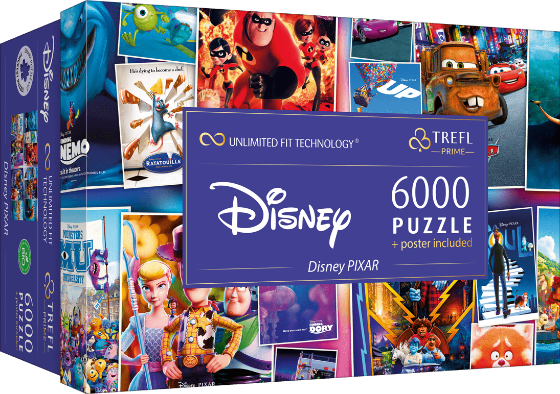 Disney Pixar: Csodás Utazás Trefl Prime 6000 darabos kirakó puzzle (TR - 81038 5900511810387) - puzzlegarden