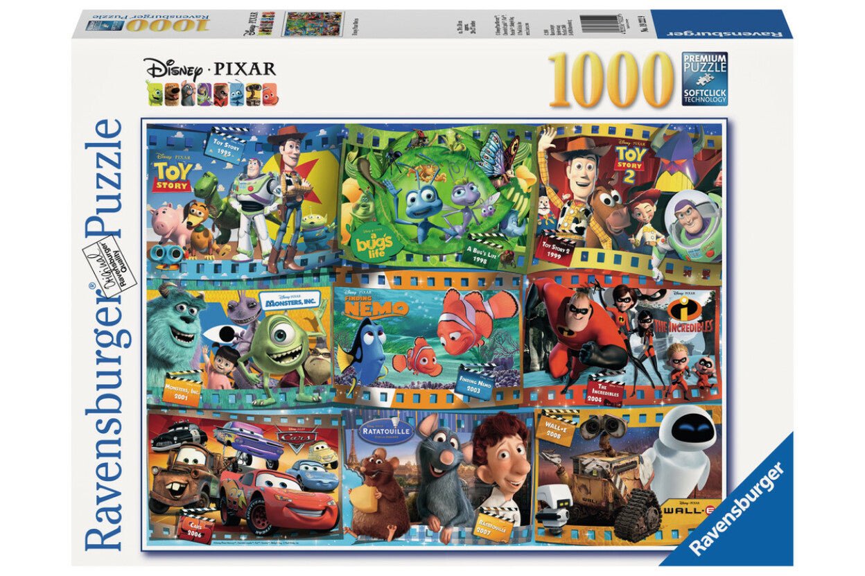 Disney Pixar Mesék Ravensburger 1000 darabos kirakó puzzle (RA-19222 4005556192229) - puzzlegarden