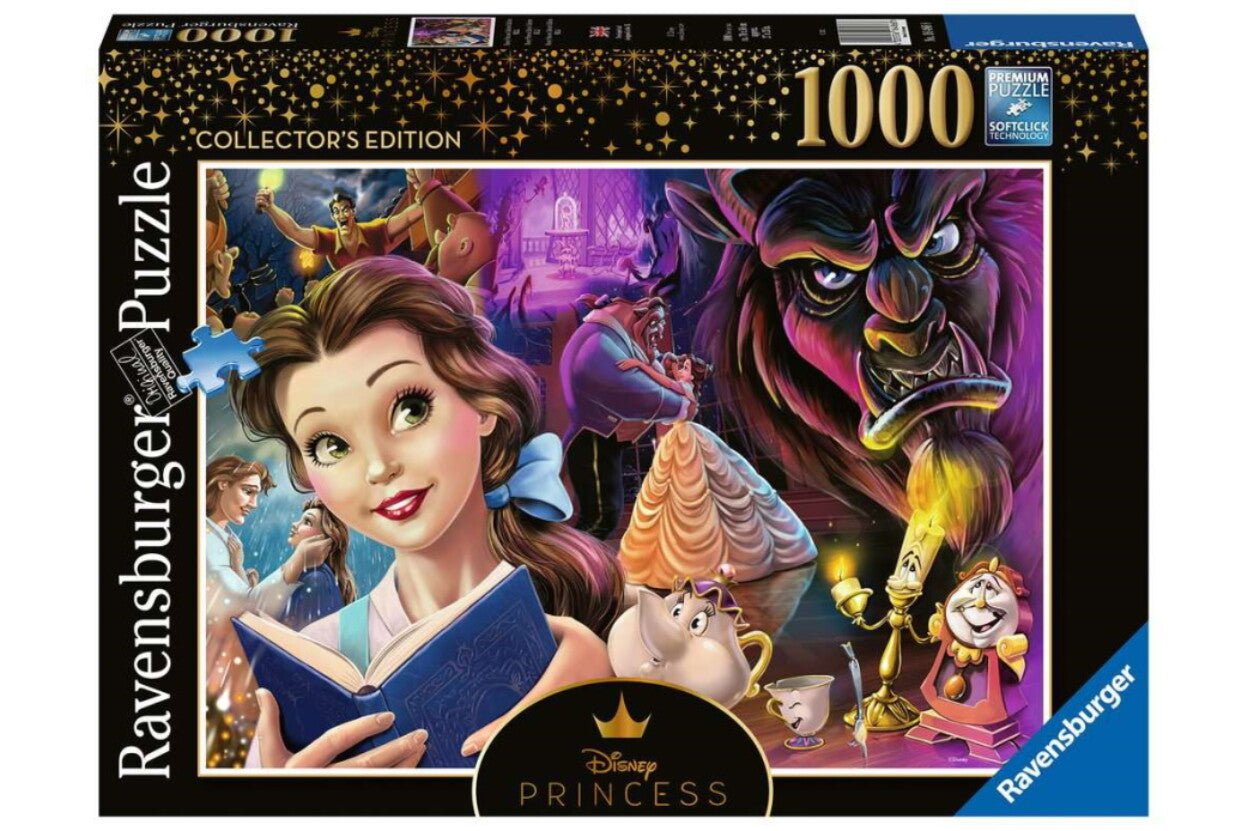 Disney Princess Collector's Edition - Belle Ravensburger 1000 darabos kirakó puzzle (RA-16486 4005556164868) - puzzlegarden