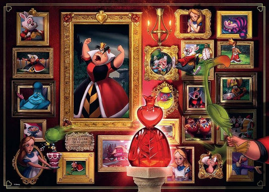Disney Villainous - A Szív Királynő Ravensburger 1000 darabos kirakó puzzle (RA - 15026) - puzzlegarden