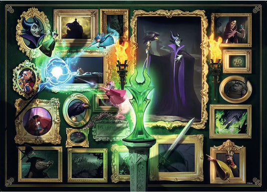 Disney Villainous - Demóna Ravensburger 1000 darabos kirakó puzzle (RA - 15025) - puzzlegarden
