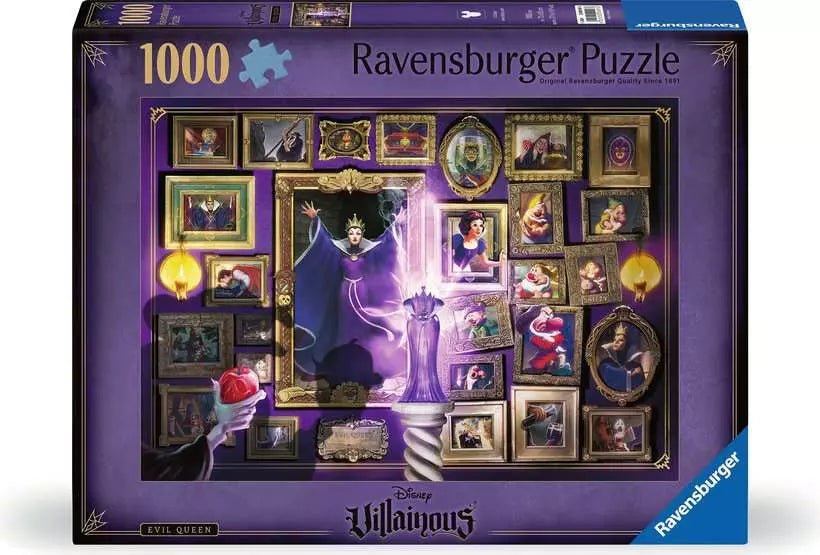 Disney Villainous - Gonosz Királynő Ravensburger 1000 darabos kirakó puzzle (RA-12000097) - puzzlegarden