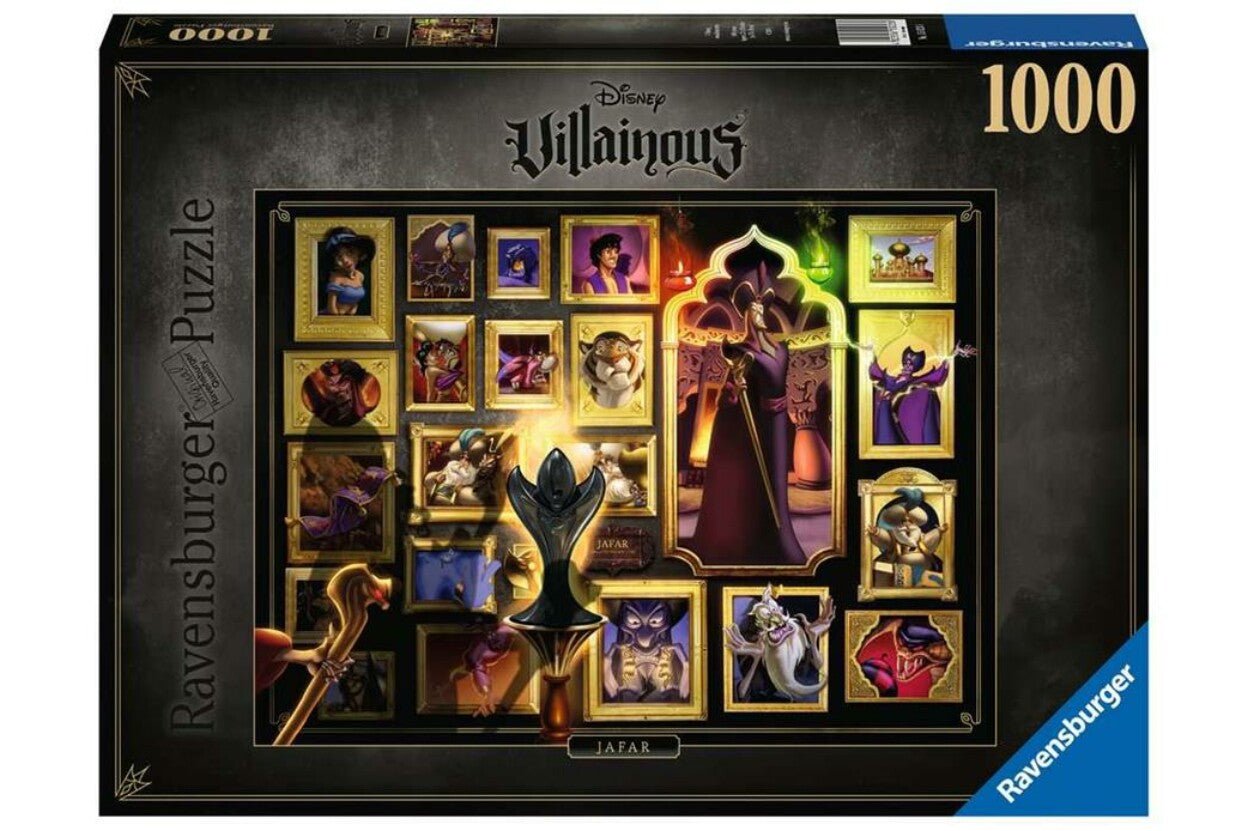 Disney Villainous - Jafar Ravensburger 1000 darabos kirakó puzzle (RA-15023 4005556150236) - puzzlegarden