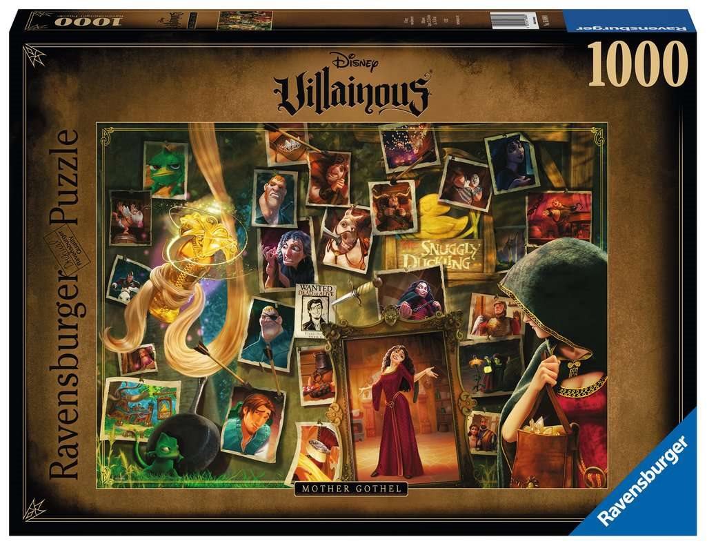 Disney Villainous - Nyanya Banya Ravensburger 1000 darabos kirakó puzzle (RA-16888 4005556168880) - puzzlegarden