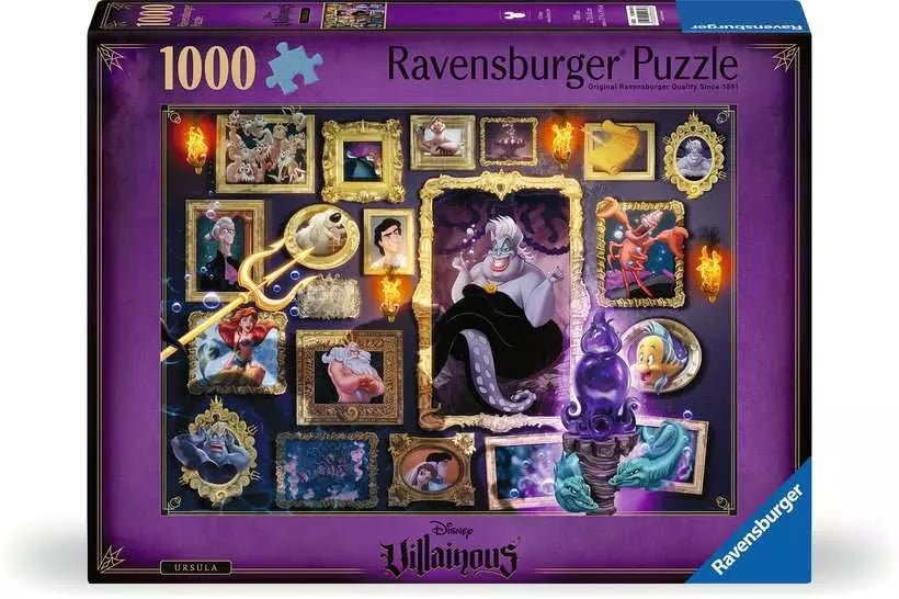 Disney Villainous - Ursula Ravensburger 1000 darabos kirakó puzzle (RA - 12000039) - puzzlegarden