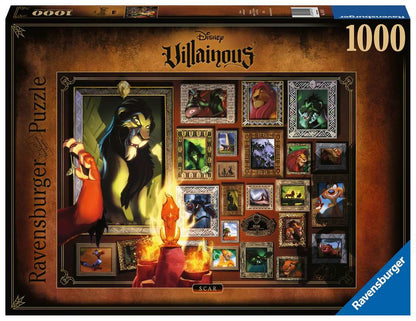 Disney Villainous - Zordon Ravensburger 1000 darabos kirakó puzzle (RA-16524 4005556165247) - puzzlegarden