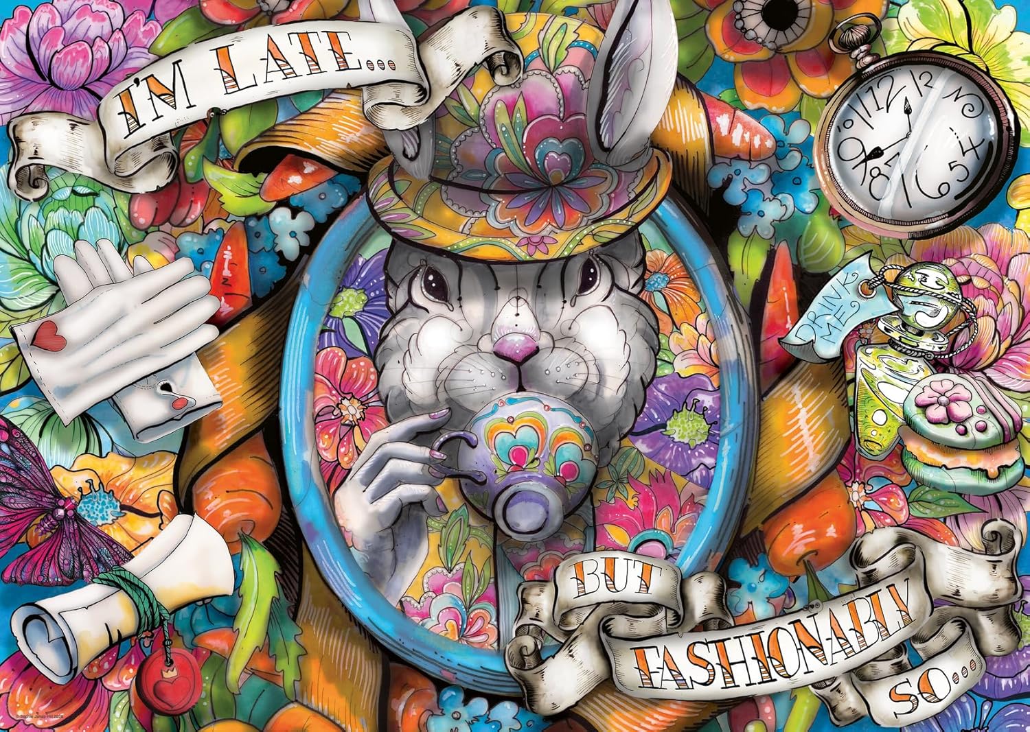 Divatos késői belépő Ravensburger 1000 darabos kirakó puzzle (RA-12001712) - puzzlegarden