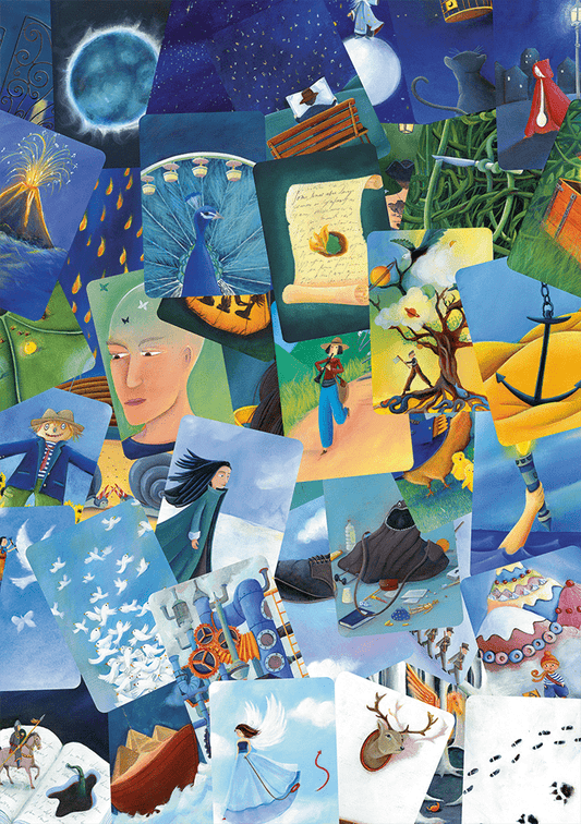 Dixit Puzzle Collection - Kék Hangulatok Libellud 1000 darabos kirakó puzzle (LIBDIXPUZ1001 3558380100478) - puzzlegarden