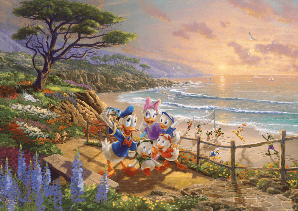 Donald és Daisy kacsás délutánja Schmidt 1000 darabos kirakó puzzle (SCH-59951 4001504599515) - puzzlegarden