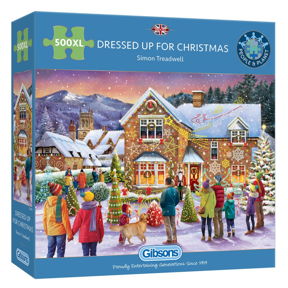 Dressed Up for Christmas Gibsons 500 darabos kirakó puzzle (G - G3558 5012269035582) - puzzlegarden